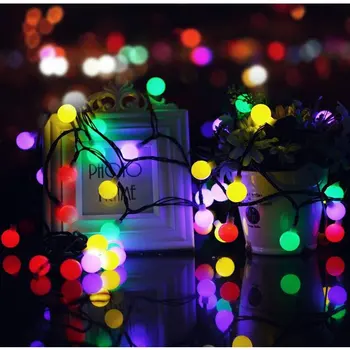 Welpur Led Saulės Žibintai Lauko 5m 8m 12m Power LED String Pasakų Žibintai, Saulės Šviesos Sodas Kalėdų Šalis Dekoro String Ligh
