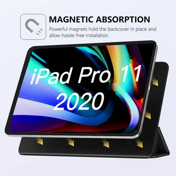 MoKo Magnetinio Smart Folio Case For iPad Pro 11 2020 m. 2-os Kartos [Paramą 