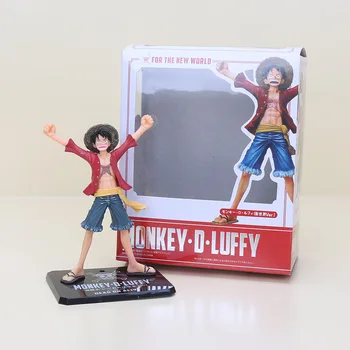 6-16cm Anime One Piece skaičius Po 2 metų Beždžionė D Luffy Nami Chopper Nico PVC Veiksmų Skaičius, Modelis Žaislas