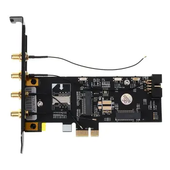 NGFF NGFF M. 2 Key PCI-e X1 Adapteris, skirtas WiFi ir Bluetooth Card PCIe X1 Adpater Wi-fi PCI-E Card Adpater Konverteris 3G/4G