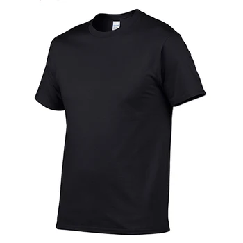 2020 medvilnės vyrų t-shirt atsitiktinis kieto spalvos kokybės trumpomis rankovėmis juoda rausva, geltona mėlyna vyrų tees W822
