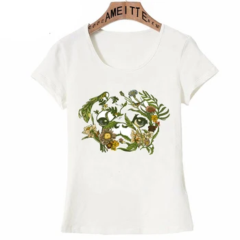 Mano Geriausias Draugas Botanikos anglų Buldogas Print T-Shirt 2019 M. Vasaros Mada Moterims T-shirt Juokingas Šuo Meno Atsitiktinis Viršūnes Mergina Tees