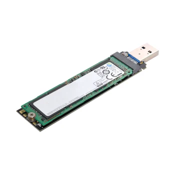 CY USB 3.0 NVME M-key M. 2 NGFF SATA SSD Išorės PCBA Atveju Conveter Adapteris RTL9210B Lustų rinkinys