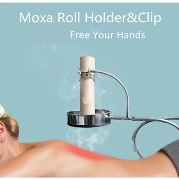 Moxa Rolls Įrašą Turėtojas Nerūkomojo Moxa Roll Stick Moxibustion Roller Kinijos Tradicinės Degiklis Masažo Prietaisas
