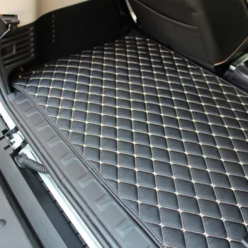 Automobilio bagažo skyriaus kilimėlis Mercedes naujas Smart forfour 453 fortwo 451 interjero anti-purvinas trinkelėmis interjero aksesuarų dekoratyvinė, odos kilimas