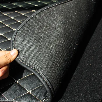 Automobilio bagažo skyriaus kilimėlis Mercedes naujas Smart forfour 453 fortwo 451 interjero anti-purvinas trinkelėmis interjero aksesuarų dekoratyvinė, odos kilimas