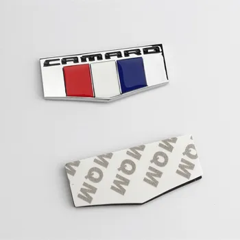 1 vnt Automobilių Emblema Lipdukas Raidė Logotipas Ženklelis Metalo Sparnas Auto Durų Uodega Galiniai Kamieno Lipdukai Lipdukai Chevrolet Camaro Corvette
