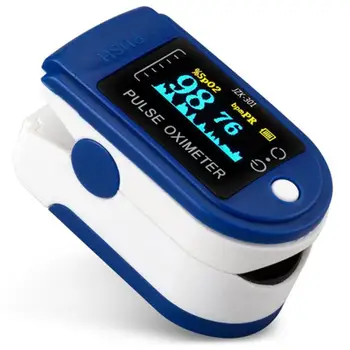 Naujas Nešiojamas Piršto Oximeter Deguonies Prisotinimo Kraujyje Deguonies Stebi Pirštą Įrašą Širdies Ritmo Monitorius Oximetry Pulse Oximeter