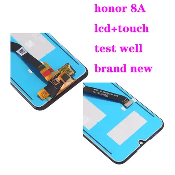 Originalą Huawei Honor 8A LCD Ekranas Jutiklinis Ekranas Asamblėjos Pakeitimo Garbę 8A 6.09