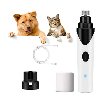 Dropshipping Pet Šuo, Katė Nagų Kirpimo mašinėlės USB Įkrovimo Šunų Nagų Šlifavimo Elektros Šunų, Kačių Kojų Nagų priežiūros Įrankiai, Žoliapjovės