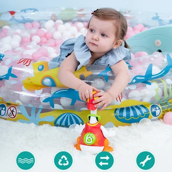 Pripučiami Plaukimo Baseinas Patvarus Spausdinimo Kūdikio Maudymosi Baseinas PVC Vaikams Ištisus Vonia Žaislai SEC88