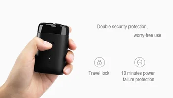 Xiaomi Mijia Vyrų Elektrinį skustuvą, USB Įkrovimo Barzdos Skutimosi Žoliapjovės Vandeniui Skutimo Mašina