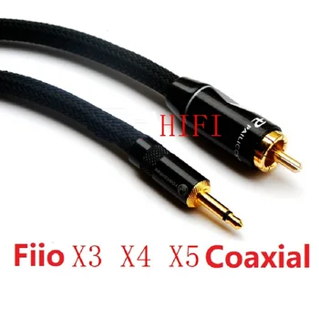 Fiio žaidėjas E18 X4 X5 X3 viena karta ;Kaiyin N5 n6 Qian Longsheng Qa360 Bendraašius Aukštos kokybės 3.5 ruožtu Lotus RCA audio kabelis