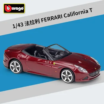 Bburago 1: 43 Ferrari California T lydinio automobilio modelio Surinkimo Dovana Apdailos žaislas