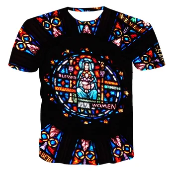 2020 naujas 3D Vasaros mados T-shirt abstrakčiai Vyrų moteris Anime, Print T-marškinėliai, vyriški marškinėliai Street Wear