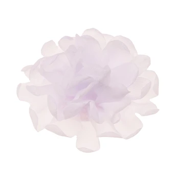 100VNT Kepsnys audinio gėlės Šifono Garbanotas Gėlių, Plaukų, galvos Apdangalai, Mada, Plaukų Aksesuarai Boutique apdailos gėlių Nr. Plaukų Lankai