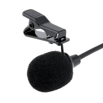 3.5 MM Mini Ausinės, Mikrofonas Mobiliojo Telefono DSLR Fotoaparatas Clip-on Atvartas Kondensatoriaus Mikrofonas Įrašymo/Kalbėjimas/Paskaitos