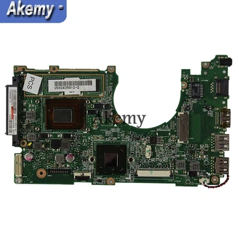 Akemy X202E Nešiojamojo kompiuterio motininė plokštė, Skirta Asus X202E X201E S200E X201EP Bandymo originalus mainboard 4G RAM I3 CPU