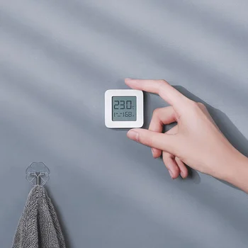 [Naujausią versiją] originalus xiaomi mi mijia Bluetooth termometras, 2 belaidžiai pažangių elektroninių skaitmeninių drėgmėmačiu mini thermo