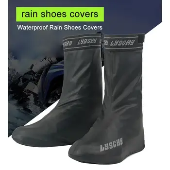 Dviračių nuoma motociklo lietaus batai apima Motoroleris storesnis, ne slydimo atsparus vandeniui batai apima lauko sporto batų dangtis