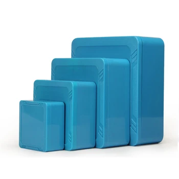 Vandeniui atsparus Mėlynos spalvos ABS Plastiko Projekto plokštės kontrolės Paskirstymo Dėžutės Saugojimo Bylos Talpyklos Būsto Atveju Elektroniniai Reikmenys.
