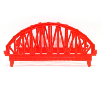 D503-18 cm, raudonas tiltas tinklo 2vnt/DAUG Tinka elektros geležinkelių traukinio žaislų bendrojo geležinkelių scenarijus priedai kelio žaislas