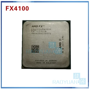 AMD FX4100 3.6 GHz Quad-Core CPU Procesoriaus FX 4100 FD4100WMW4KGU 95W Socket AM3+