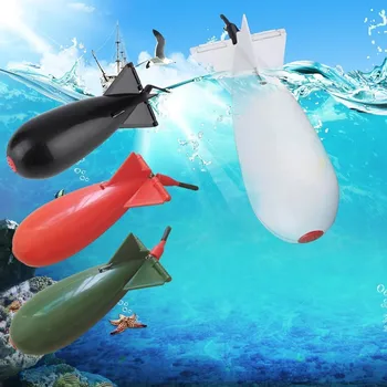Karpių Žvejybos Reikmenys Masalas Finansuojančiojo Narve Raketos Spod Bomba Plaukti Viliojimo Masalas Turėtojas Loating Masalas Konteinerių Įrankis Granulių Raketos Tiektuvai