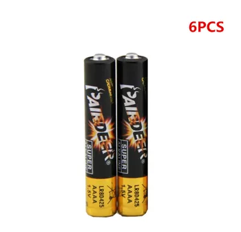 6PCS/DAUG 1.5 V Baterijos AAAA LR61 Ultra Skaitmeninis Šarminės Baterijos E96 4A Pirminės Sausas Baterija Baterijos 