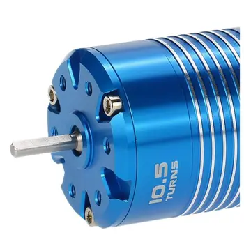 Karšto Aukšto Efektyvumo 540 Brushless Sensored Motor for 1/10 RC Automobilių Mėlyna, 10.5 T 3450KV
