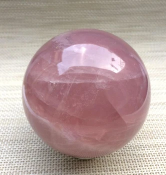 1pcs Pobūdžio rose kvarco Kristalų Gijimas Kamuolys Srityje