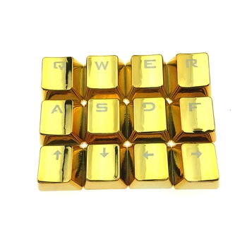 Metalo danga PBT keycaps mechaninės klaviatūros klavišą Esc 
