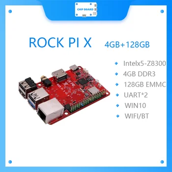 ROKO PI X B MODELB Win10 Intel Atom x5-Z8300 valdybos 4G 128G emmsp 