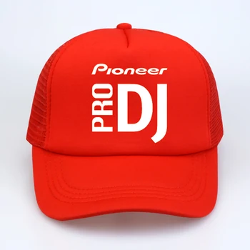 DJ stiliaus Pradininkas Beisbolo kepuraitę Vasaros cool Akių Trucker Bžūp Moterys Vyrai spausdinti Pioneer DJ PRO Snapback skrybėlę kaulų gorras