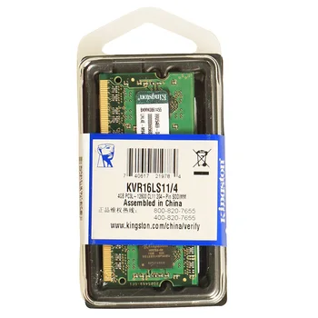 Kingston 4GB DDR3 Laptopo RAM (1 600mhz - Žemos Įtampos - KVR16LS11/4)