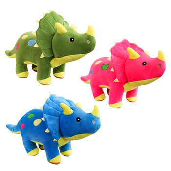 40-100cm Ultra Minkštas Mielas Dinozaurų Pliušinis Lėlės Huggable Rožinė/Žalia/Mėlyna Įdaryti Dino Žaislas Huggable Gyvūnų Pliušinis Žaislas dovana vaikams