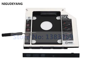 NIGUDEYANG Naujas 2 Kietasis Diskas SSD HDD Optinis bay Caddy rėmo Fujitsu Lifebook H730 T732 T734 T902