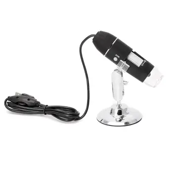 1600X USB Skaitmeninis Mikroskopas su Kamera Endoskopą 8LED didinamasis stiklas su Paspaudę Stovėti RXJB