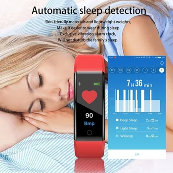 Smart Apyrankė Kraujo Spaudimas Žiūrėti Fitness Tracker Širdies ritmo Monitorius Juosta Smart Activity Tracker Smart Watch 