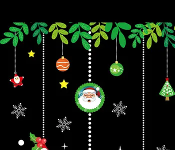 Naujųjų Metų Kalėdų Sienų Lipdukai Animacinių filmų Gyvūnų Pingvinas Kalėdų Dekoravimas Sienų Lipdukai Kambarį Langų Stiklų Dekoras