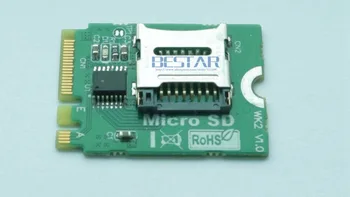 M2 NGFF Klavišą A+E Micro SD SDHC SDXC TF Card Reader T-Flash M. 2 A. E Adapteris WK2
