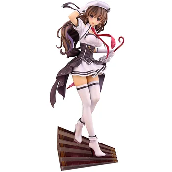 Anime Alphamax Chunithm Seksuali Mergina Haruna Mishima SkyTube Misaki Kurehito PVC Veiksmų Skaičius, Seksualus Paveikslą Kolekcionuojamos Lėlės Modelis