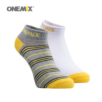 Onemix vyrų kojinės, veikia grynos medvilnės savaitę kojinės 7 poros (siuntos 7 dienas dėvėti lauke, bėgioti, vaikščioti laivo atsitiktinai