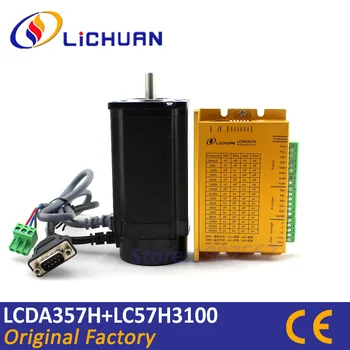 Karšto parduoti Lichuan 3phase 3NM NEMA23 cnc uždaro kontūro valdomuosius stepper motor driver kit su kodavimo LCDA357H+LC57H3100