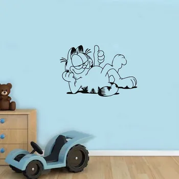 Animacinių filmų Garfildas Katė sienos lipdukas lipdukas klijų vaikai parede lipdukas Katinas Garfildas