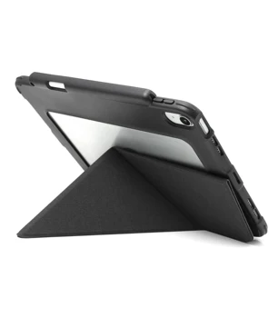 KHOMO iPad Oro Atveju 4 10.9 2020 Dual Origami Hibridas Antishock su Rašikliu - Juoda