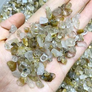 100g Natūralus Kvarcas Rutilated Krito Akmenys, Kristalai ir mineralai Akvariumas C789 Natūralių Akmenų Ir Mineralų Lašas Laivybos