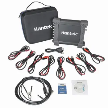 Hantek 1008C 8-Channel USB Virtualaus Oscilloscope Automobilių Diagnostikos Oscilloscope Galios Signalo Generatoriaus PC Oscilloscope