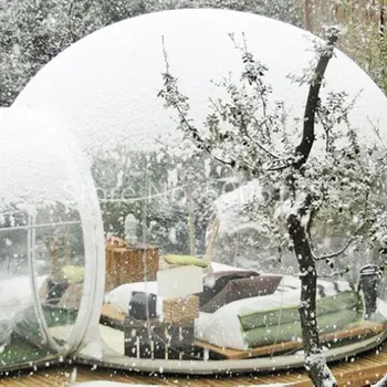Nemokamas Pristatymas Pripučiamas Burbulas Namas Kaip Milžinišką Sniego Pasaulyje 3M/4M/5M Lauko Burbulas Palapinė Stovyklavimui Kalėdų Burbulas Palapinė Karšto