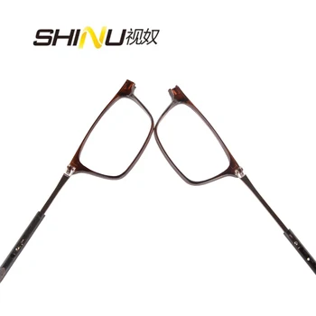 SHINU Nešiojamų Magnetinio Skaitymo Akiniai Vyrai Moterys Su Kaklo Kabo akiniai Magnetas Skaitymo akiniai Metalo Lankstymo Skaitytojai